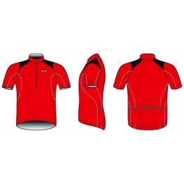 Cyklistick&yacute; dres BBB BBW-105 červen&yacute;
