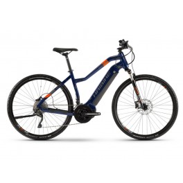 Haibike SDURO Cross 5.0 d&aacute;msk&eacute; i500Wh modr&aacute;/oranžov&aacute;/titanov&aacute; 2020