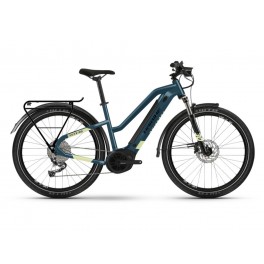 Haibike Trekking 5 i500Wh Trapez 9-r. Alivio modr&aacute;/kan&aacute;rkov&aacute; 2021