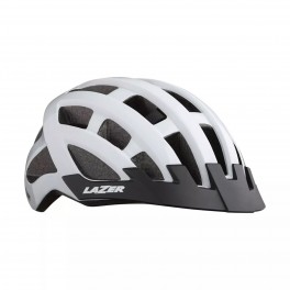 Lazer Compact DLX přilba matn&aacute; b&iacute;l&aacute;, vel. Uni (54-61 cm) 