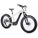 Leader Fox Brasa 26 Fatbike White, Panasonic GX Ultimate 95Nm, 720Wh