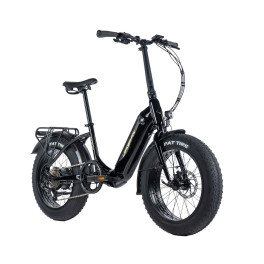 Leader Fox Cody 20 Fatbike Black, Bafang 80Nm, 576Wh