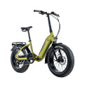Leader Fox Cody 20 Fatbike Green, Bafang 80Nm, 576Wh