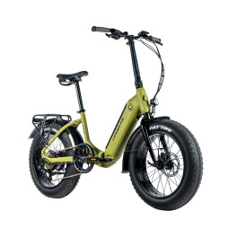 Leader Fox Cody 20 Fatbike Green, Bafang 80Nm, 576Wh