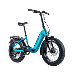 Leader Fox Cody 20 Fatbike Blue, Bafang 80Nm, 576Wh