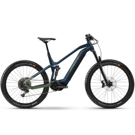 Haibike ALLTRAIL 9 27.5 i720Wh GLOSS METAL BLUE OLIVE akce t&yacute;dne